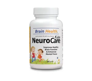 Brain Health Neuro Care Kids, memory support dietary supplement -  60 Tablets