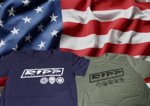 Camiseta de Agradecimiento a Militares y Primeros Respondientes de RIPP