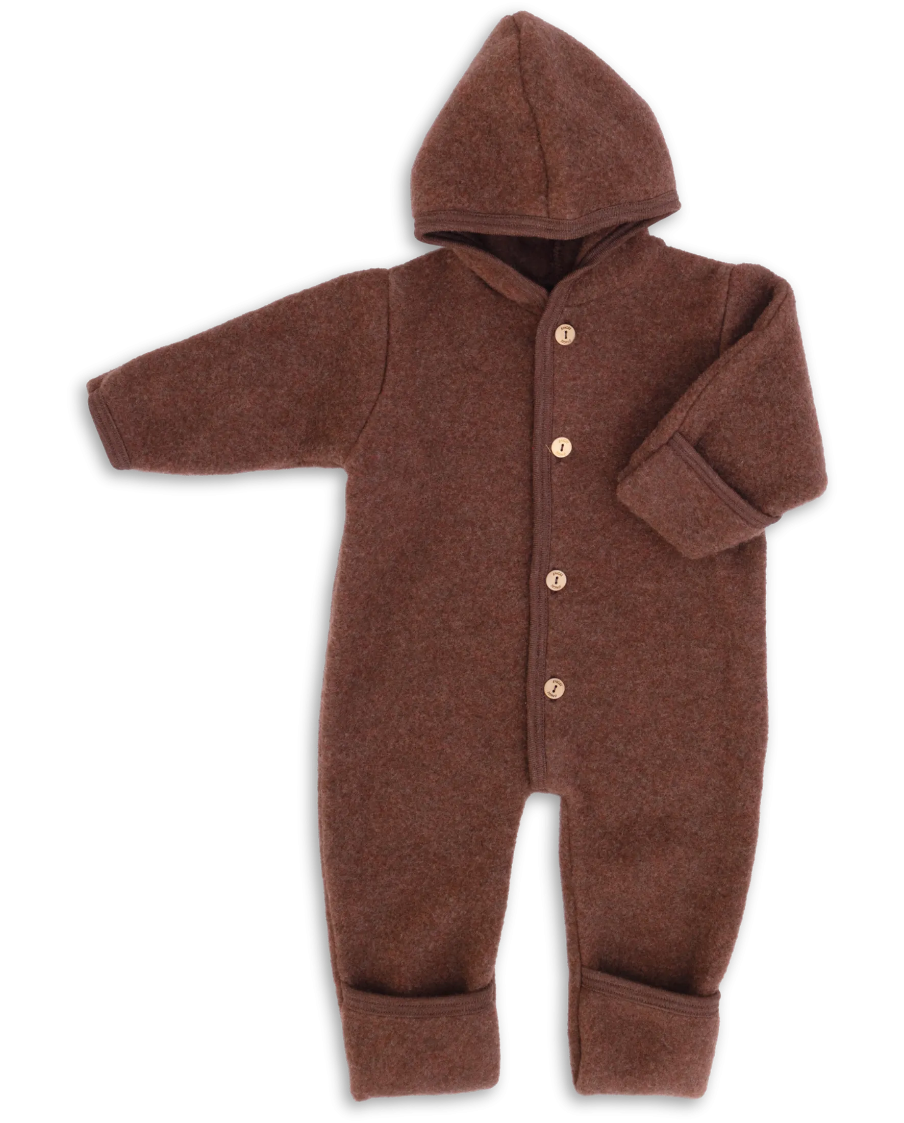 Engel Baby Overall, Wool Fleece