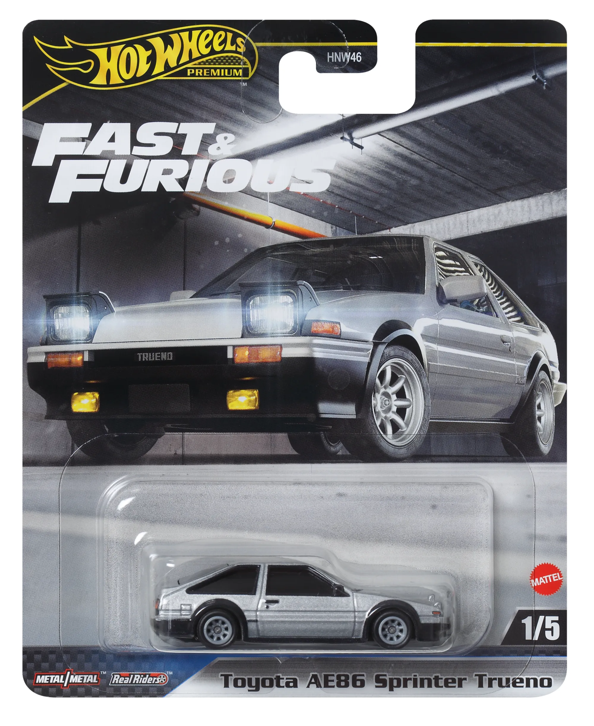 Hot Wheels Collector Veículo de Brinquedo Fast e Furious Toyota AE86