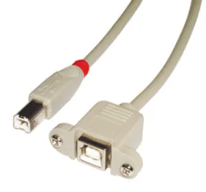 Lindy - Usb Extension Cable - Usb Type B To Usb Type B - 50 Cm