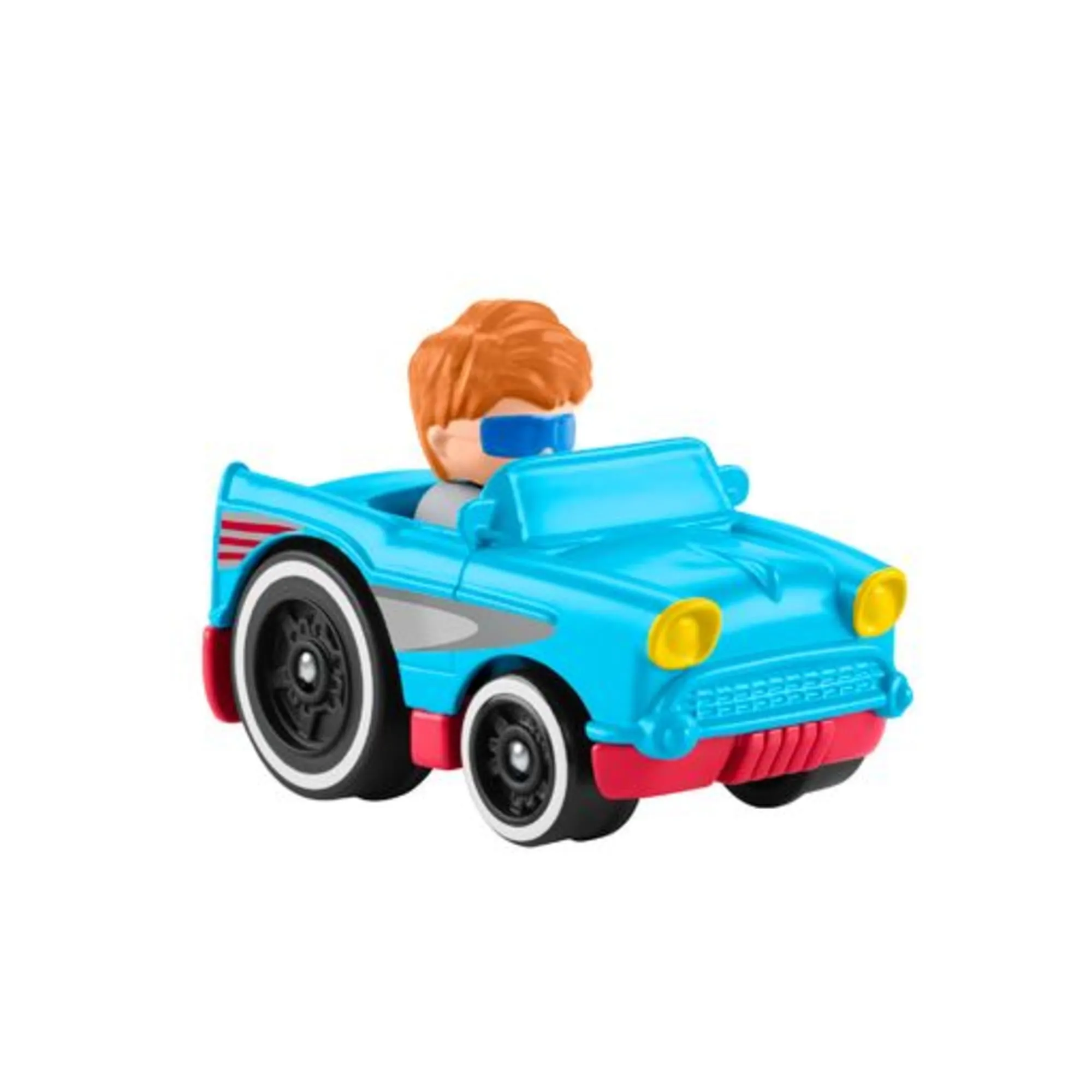 Little People Hot Wheels Juguete para Bebés Vehículo Wheelies Retro Convertible