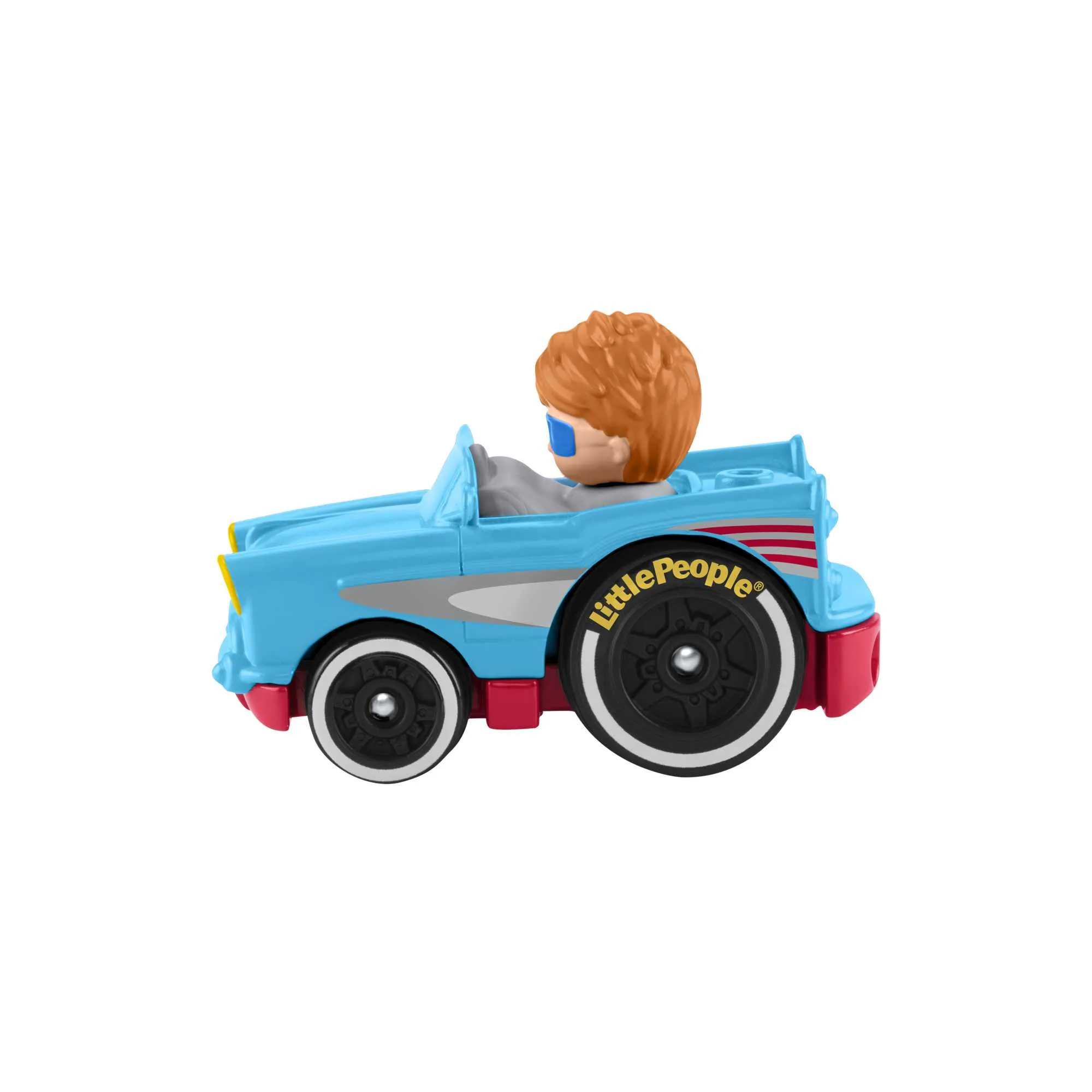 Little People Hot Wheels Juguete para Bebés Vehículo Wheelies Retro Convertible