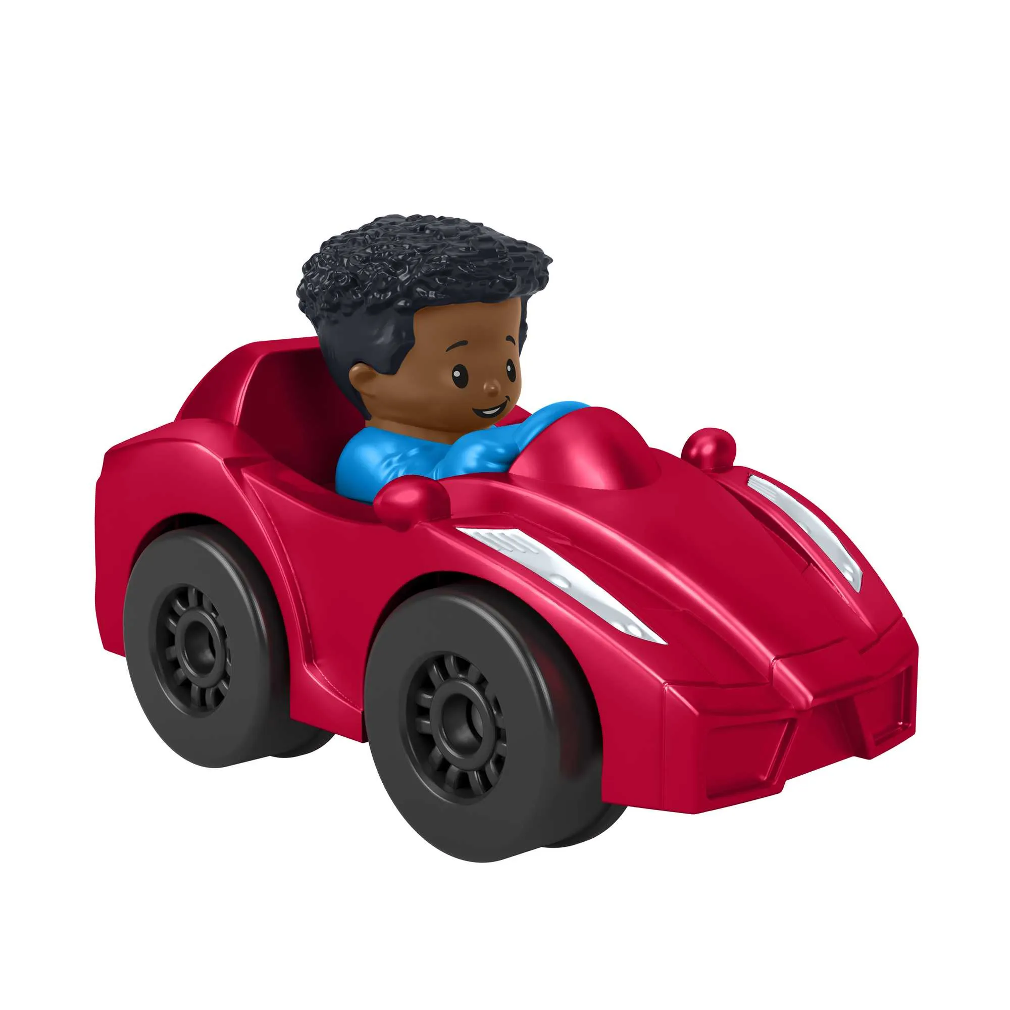 Little People Hot Wheels Juguete para Bebés Vehículo Wheelies Rojo