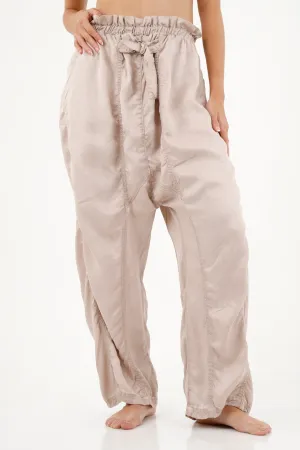 Pantalón blanco oversize para mujer